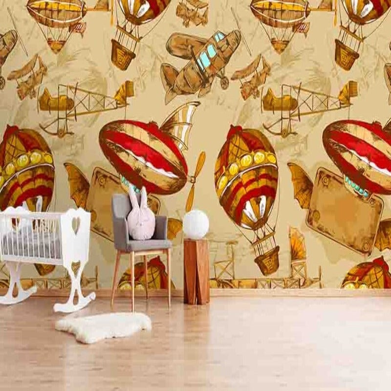 Déco Chambre Avion Vintage | Le Petit Intissé