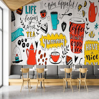 Thumbnail for Papier Peint Bistrot | Le Petit Intissé