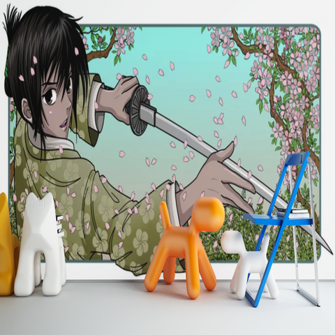 JMRWALLPAPER Papier Peint Panoramique 3D Naruto Japon Affiche Anime Papier  Peint Intissé Décoration Murale : : Bricolage