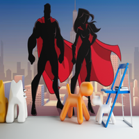 Thumbnail for Tapisserie Super Héros | Le Petit Intissé