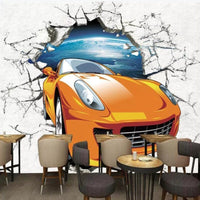 Thumbnail for Papier Peint Voiture Porsche | Le Petit Intissé