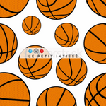 Papier Peint Ballon Basket déco | Le Petit Intissé