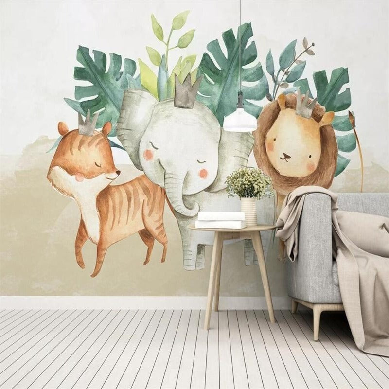 Papier Peint Chambre Animaux | Le Petit Intissé