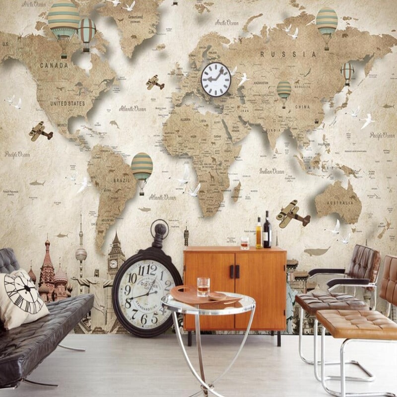 Papier Peint Voyage | Le Petit Intissé