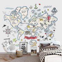 Thumbnail for Papier Peint Carte au Trésor | Le Petit Intissé