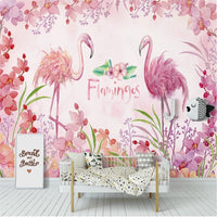 Thumbnail for Papier Peint avec Flamant Rose | Le Petit Intissé