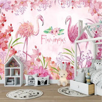 Thumbnail for Papier Peint avec Flamant Rose | Le Petit Intissé