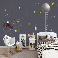 Thumbnail for Papier Peint Gris avec Etoile | Le Petit Intissé