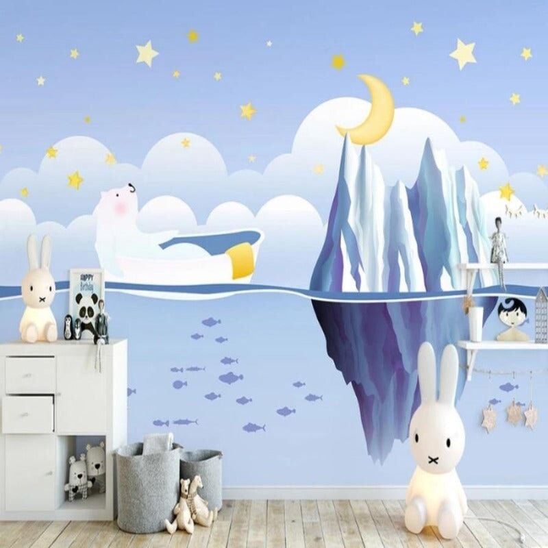 Papier Peint Etoile Garçon | Le Petit Intissé