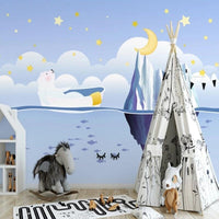 Thumbnail for Papier Peint Etoile Garçon | Le Petit Intissé