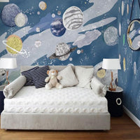 Thumbnail for Papier Peint Motif Planète | Le Petit Intissé