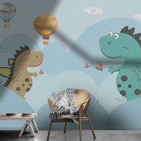 Thumbnail for Tapisserie Papier Peint Dinosaure | Le Petit Intissé