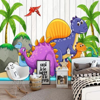 Thumbnail for Papier Peint Dinosaures | Le Petit Intissé