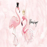 Thumbnail for Papier Peint Flamingo | Le Petit Intissé