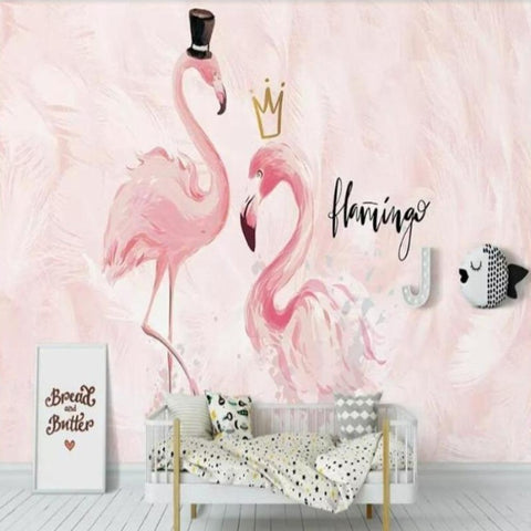 Papier Peint Flamingo | Le Petit Intissé