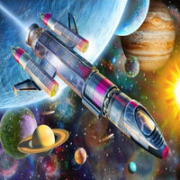 Thumbnail for Papier Peint 3d Vaisseau Spatial | Le Petit Intissé