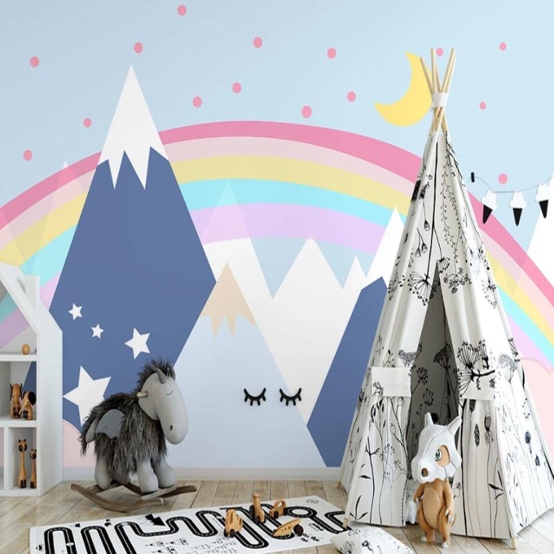 Papier Peint avec des Etoiles | Le Petit Intissé