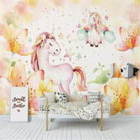 Thumbnail for Poster Papier Peint Licorne | Le Petit Intissé