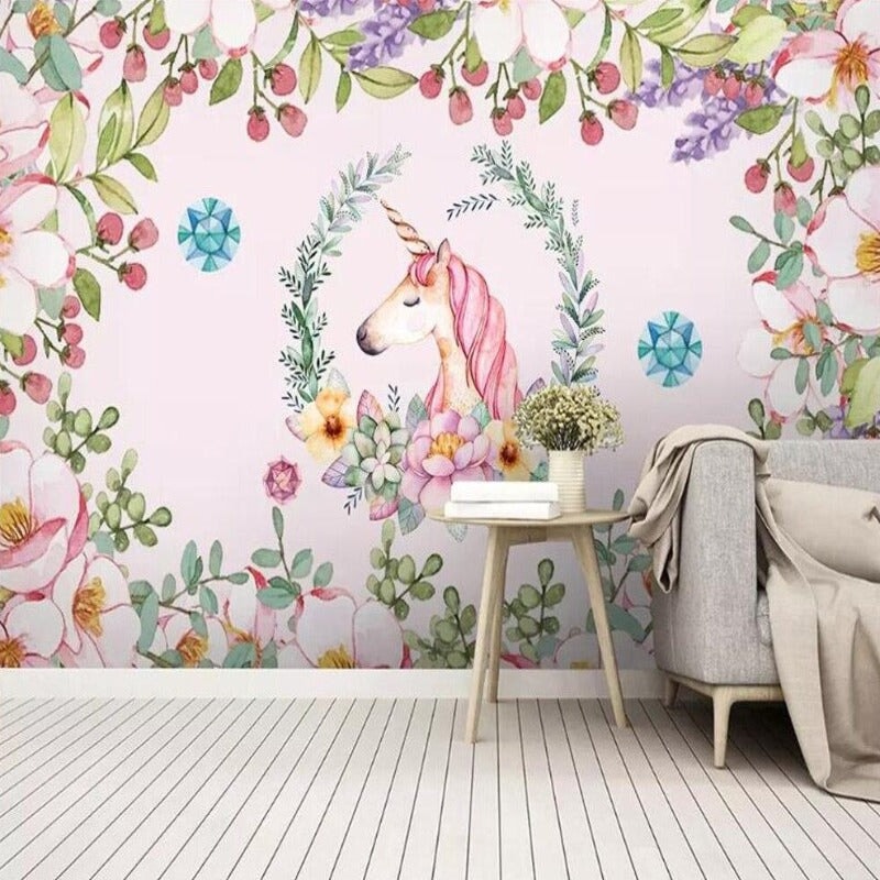 Papier Peint Mural Licorne | Le Petit Intissé