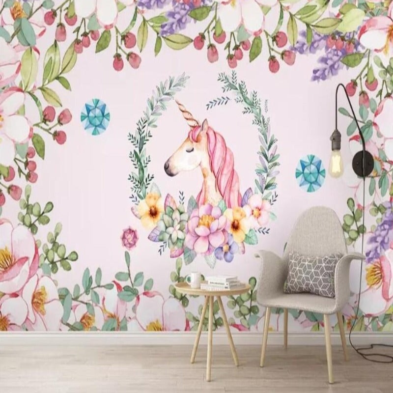 Papier Peint Mural Licorne | Le Petit Intissé