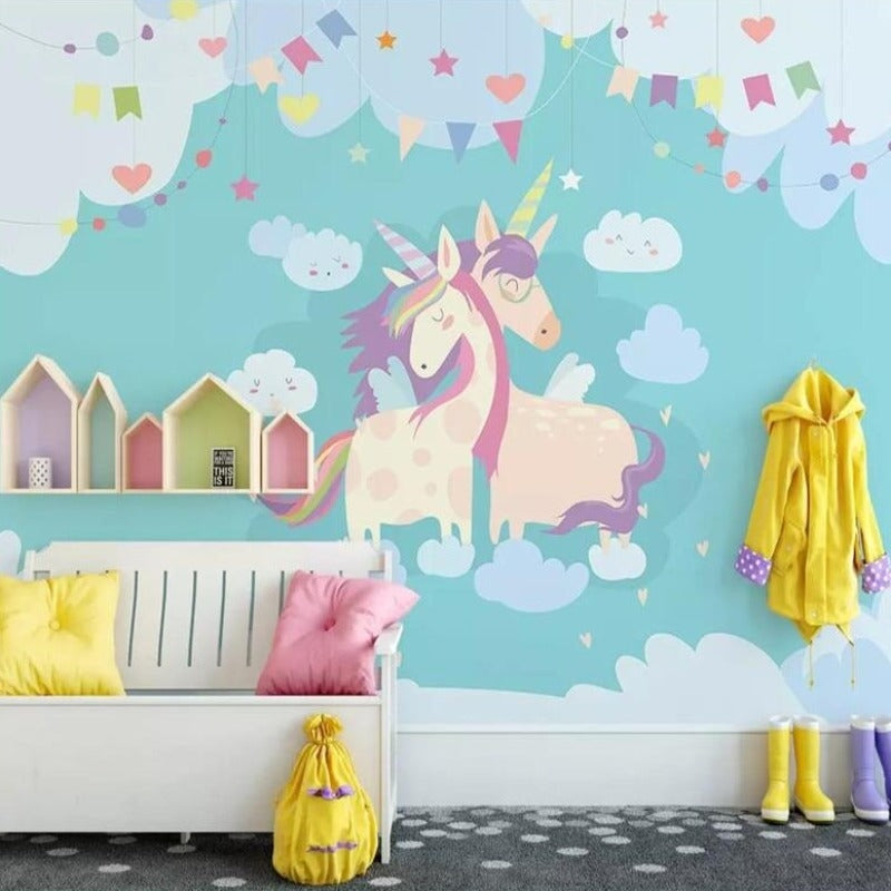 Licorne Papier Peint | Le Petit Intissé