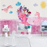 Papier Peint Motif Licorne | Le Petit Intissé