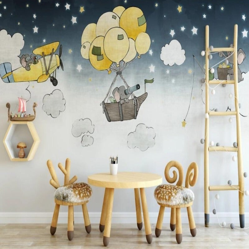 Papier Peint XXL Avion | Le Petit Intissé