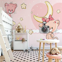 Thumbnail for Papier Peint Fille Bébé | Le Petit Intissé