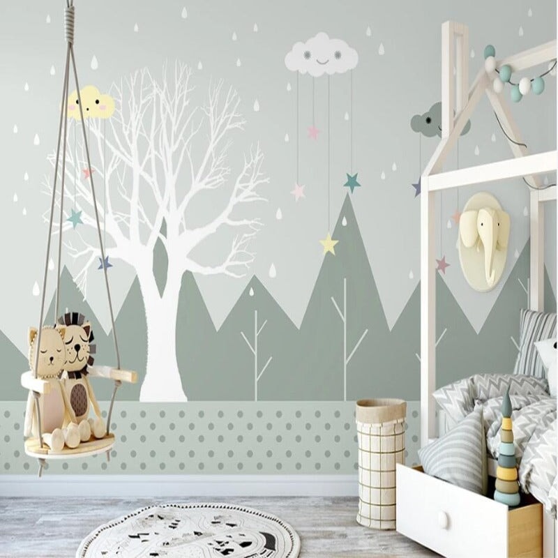 Papier Peint Bébé Mixte | Le Petit Intissé