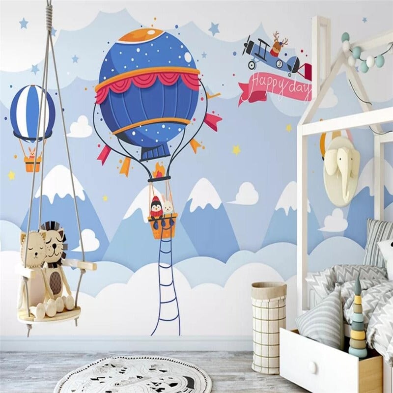 Papier Peint Montagne Bébé | Le Petit Intissé