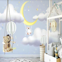 Thumbnail for Papier Peint Nuage Chambre Bébé | Le Petit Intissé
