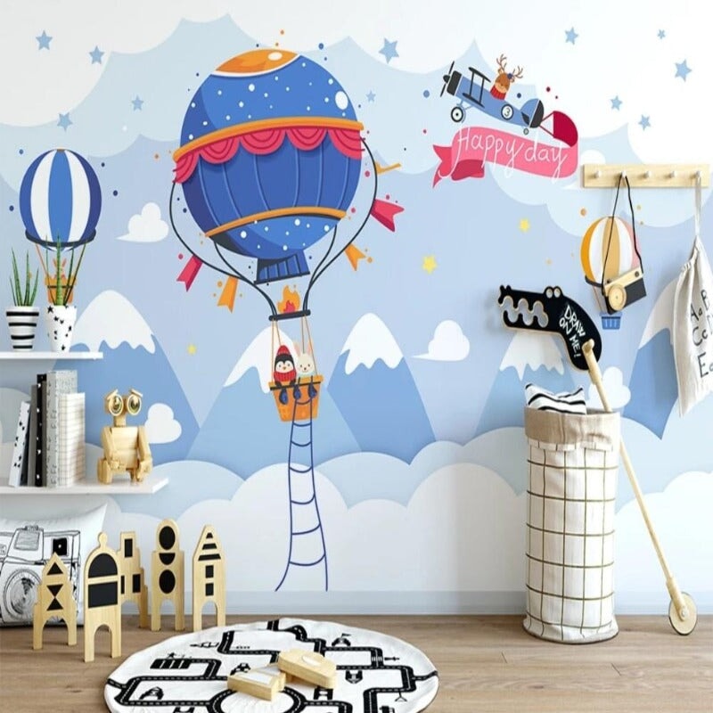 Papier Peint Montagne Bébé | Le Petit Intissé