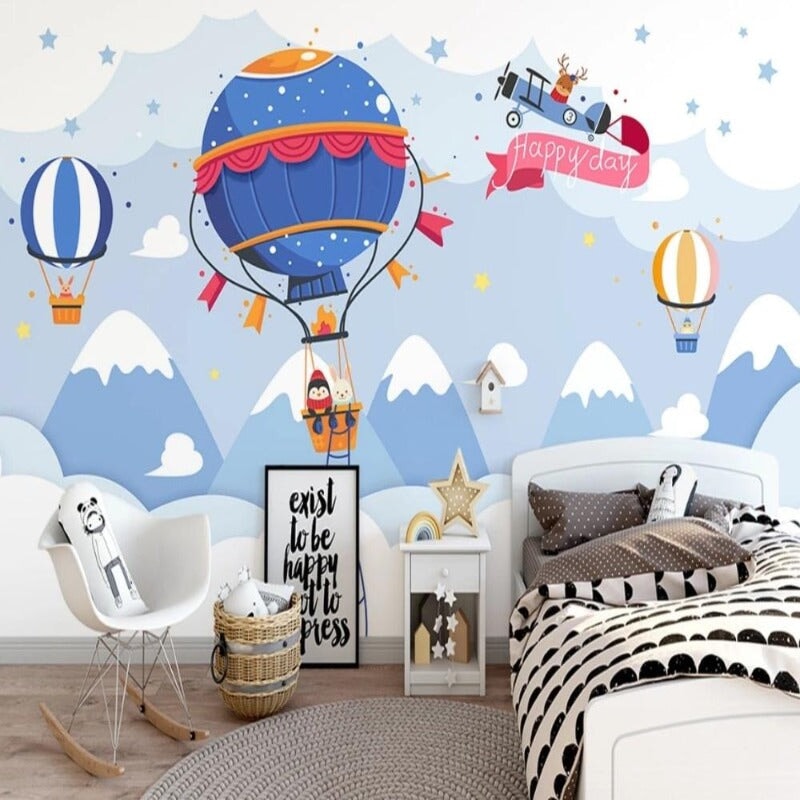 Papier Peint Montagne Bébé | Le Petit Intissé