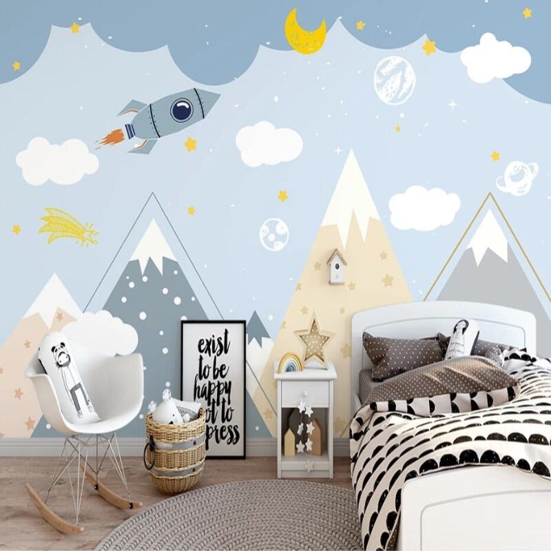 Papier Peint Chambre Garçon Déco | Le Petit Intissé