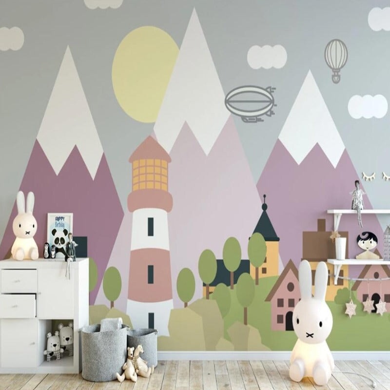 Papier Peint Tendance Chambre Bébé | Le Petit Intissé