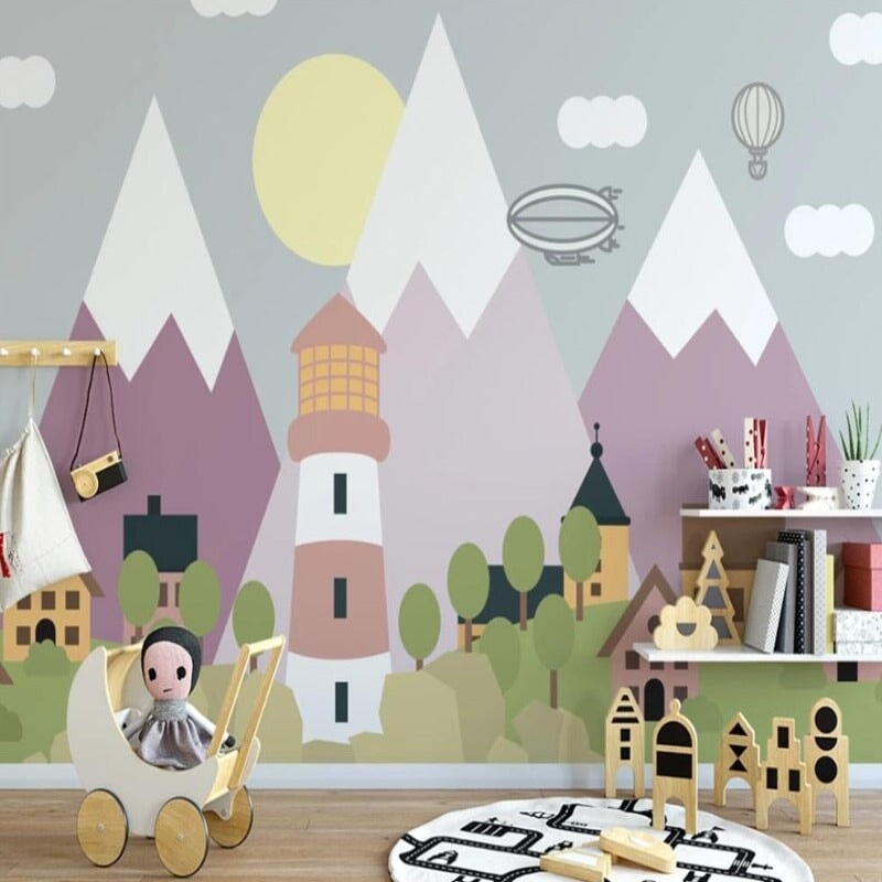 Papier Peint Tendance Chambre Bébé | Le Petit Intissé