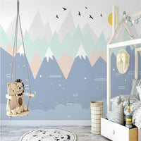 Thumbnail for Papier Peint Montagne Scandinave | Le Petit Intissé
