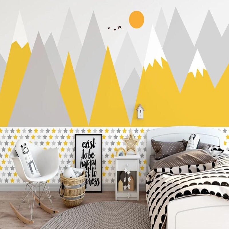 Papier Peint Scandinave Chambre Garçon | Le Petit Intissé