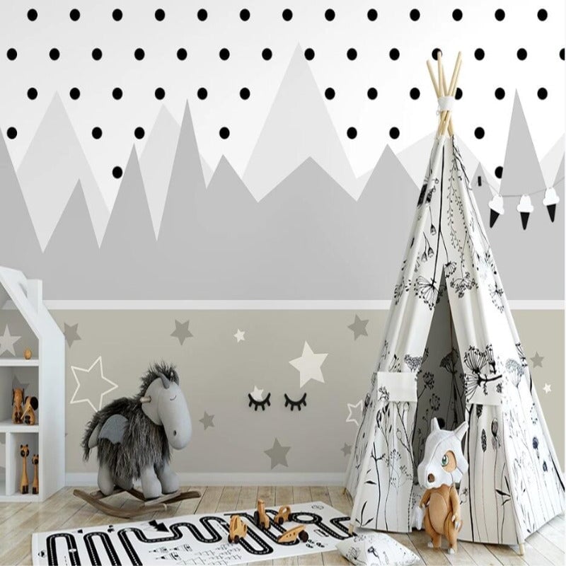 Papier Peint Chambre de Bébé | Le Petit Intissé