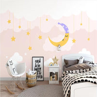 Thumbnail for Papier Peint Nuage Rose | Le Petit Intissé