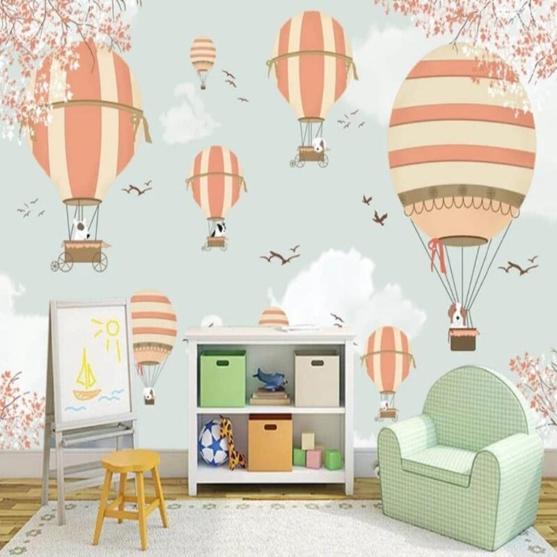 Papier Peint Chambre Bébé Fille Original | Le Petit Intissé