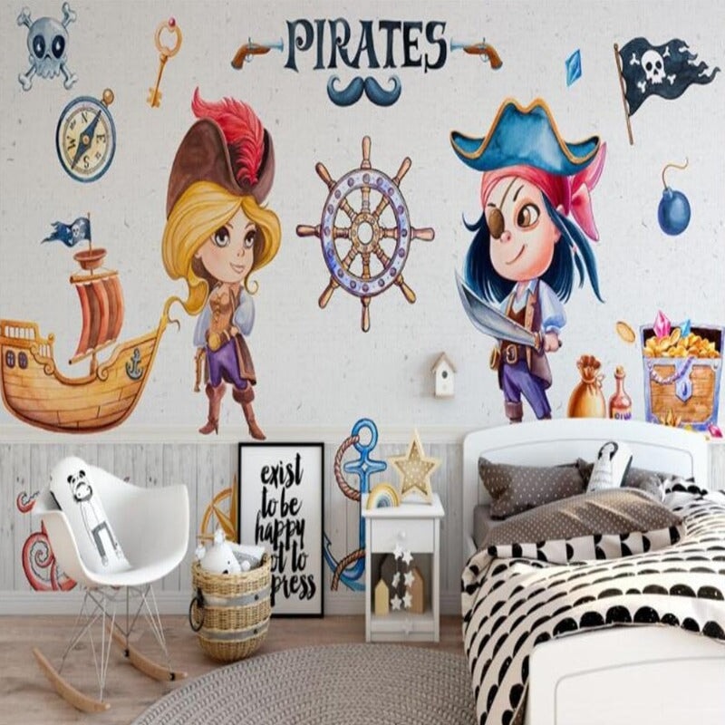 Déco Chambre Pirate Fille | Le Petit Intissé