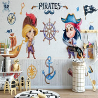 Thumbnail for Déco Chambre Pirate Fille | Le Petit Intissé