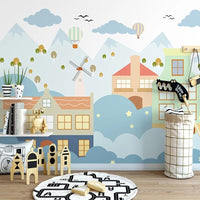 Thumbnail for Papier Peint Nuage Enfant | Le Petit Intissé