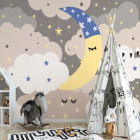 Thumbnail for Papier Peint Etoile Lune | Le Petit Intissé