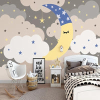 Thumbnail for Papier Peint Etoile Lune | Le Petit Intissé