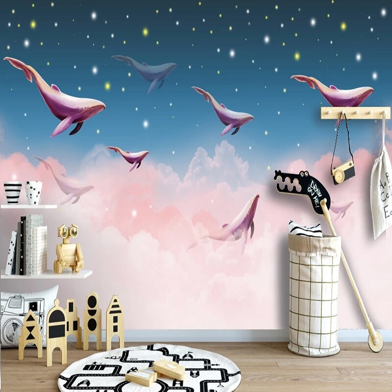 Tapisserie Nuage Rose | Le Petit Intissé