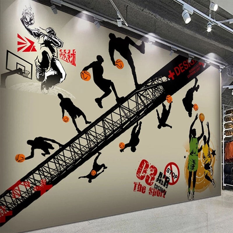 Papier Peint XXL Basket | Le Petit Intissé