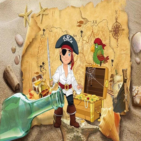 Papier Peint Jack et les Pirates | Le Petit Intissé