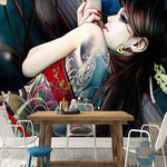 Papier Peint Tatouage Japonais | Le Petit Intissé